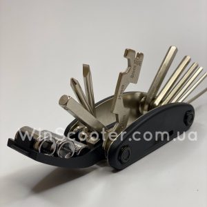 Мультитул набор ключей для велосипеда и самокатов 16в1